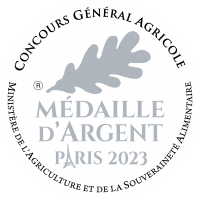 Médaille d'argent Concours Général Agricole Paris 2023