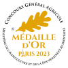 Médaille d'or Concours Général Agricole Paris 2023